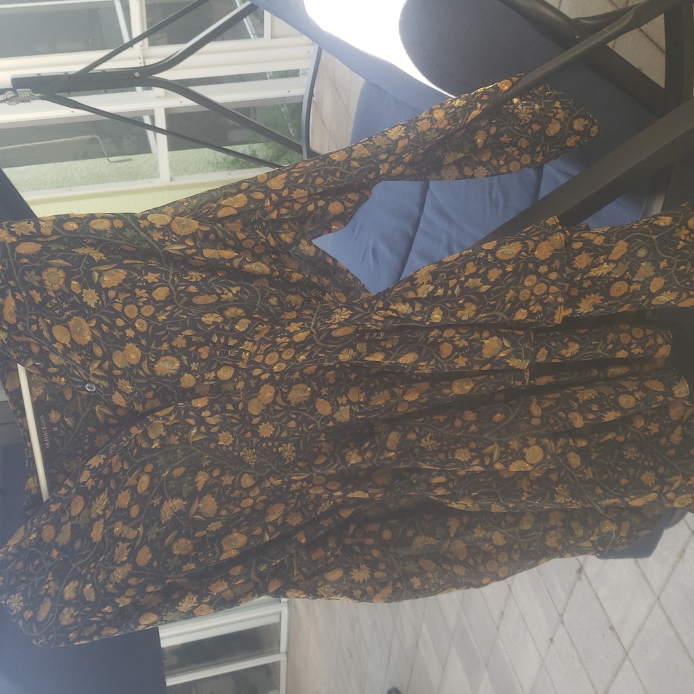 💛OLIVACEOUS Long Sleeve Dress (M)